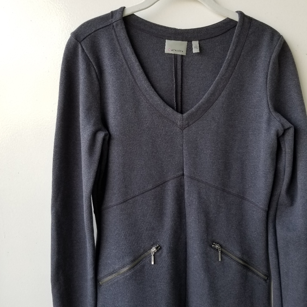 Athleta Long Sleeve Midi Dress